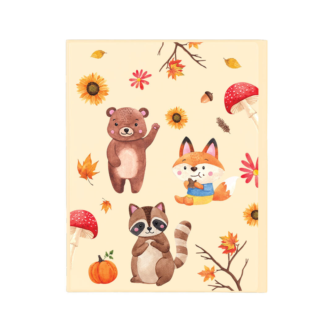 iPad / Android Tab Wireless Keyboard Flipcover - Autumn Animal