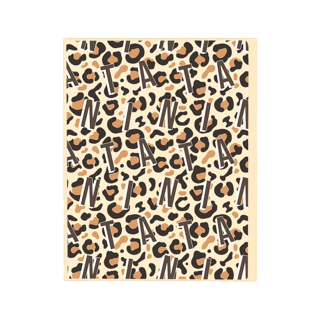 iPad / Android Tab Wireless Keyboard Flipcover - Leopard Monogram 2.0