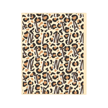 iPad / Android Tab Wireless Keyboard Flipcover - Leopard Monogram 2.0