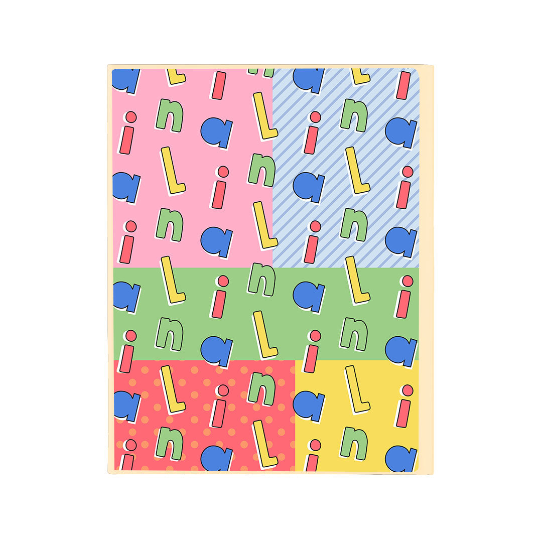 iPad / Android Tab Wireless Keyboard Flipcover - Abstract Monogram 1.0