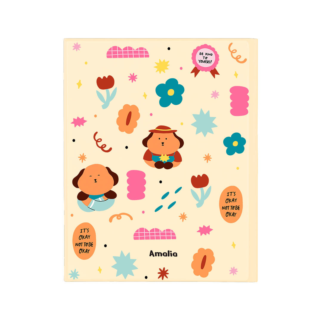 iPad / Android Tab Wireless Keyboard Flipcover - Selflove Garden