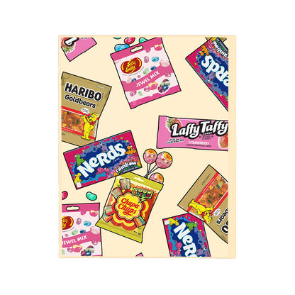 iPad / Android Tab Wireless Keyboard Flipcover - Sweets & Gummies