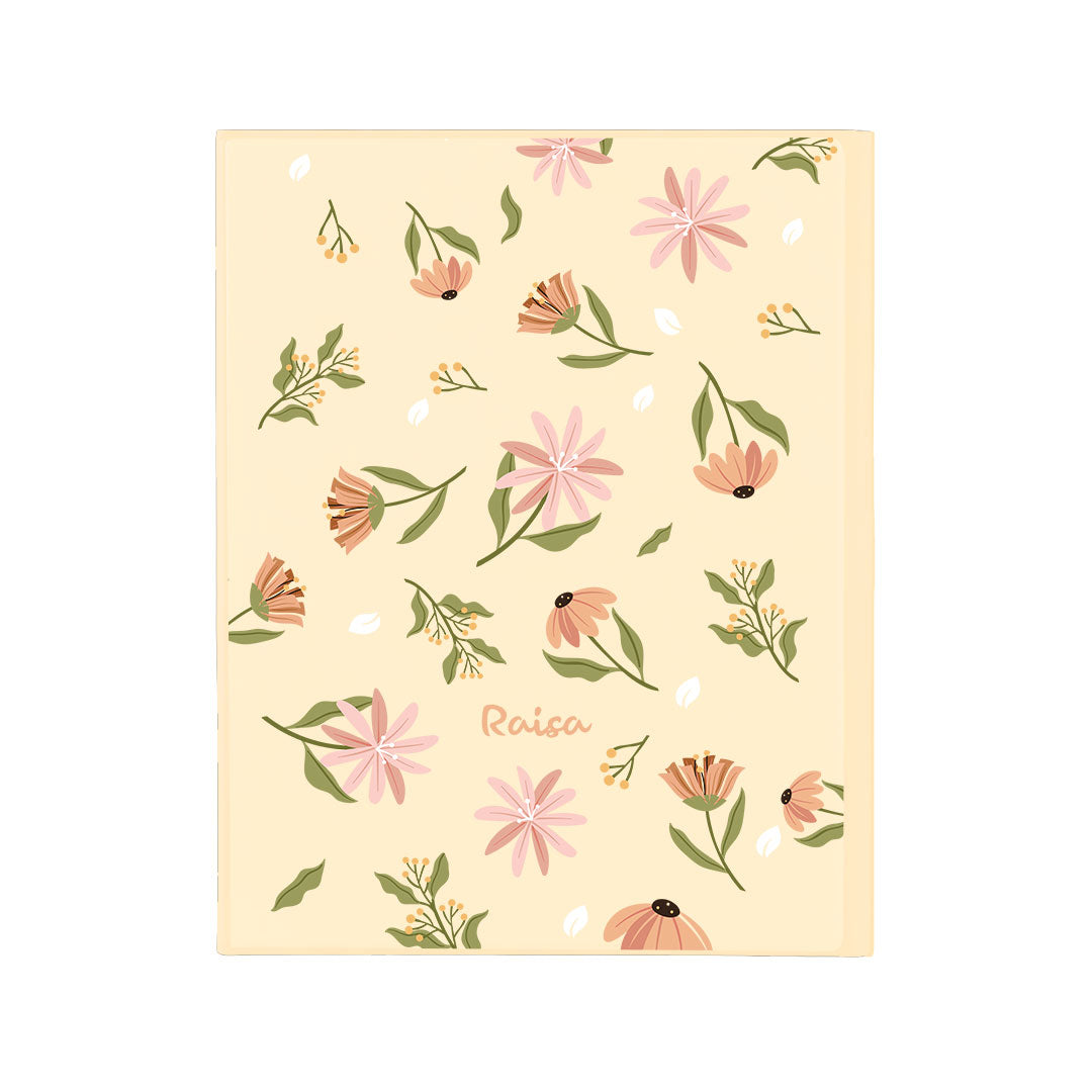 iPad / Android Tab Wireless Keyboard Flipcover - Cosmos Flower