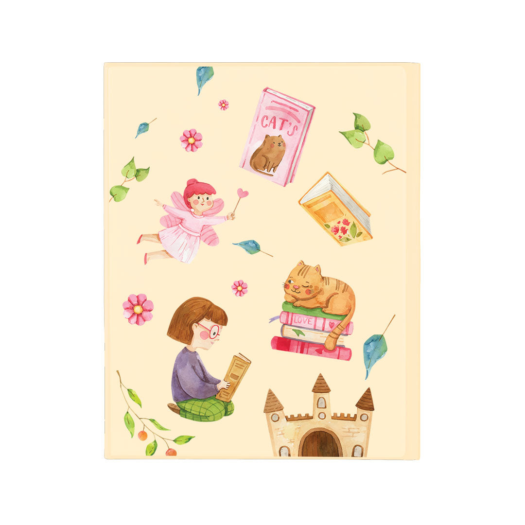 iPad / Android Tab Wireless Keyboard Flipcover - Fairy Cat