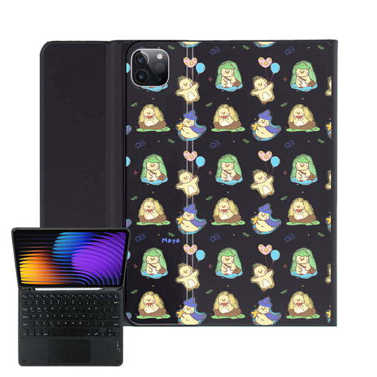 iPad / Android Tab Wireless Keyboard Flipcover - Little Duck