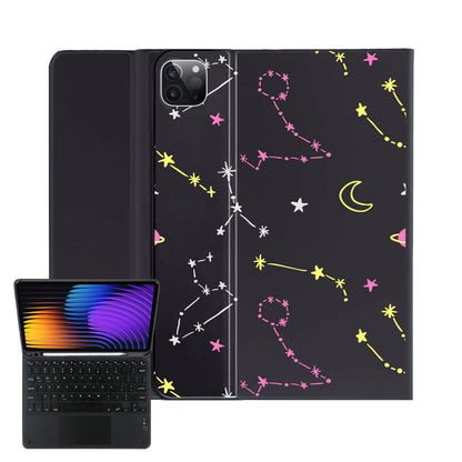 iPad / Android Tab Wireless Keyboard Flipcover - Constellation Candy