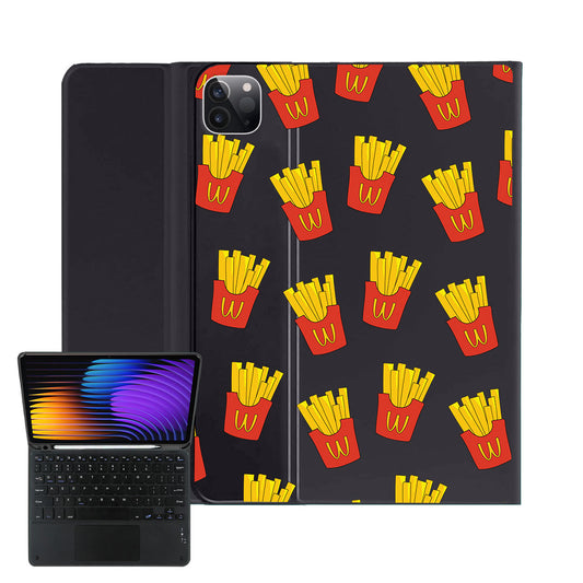 iPad / Android Tab Wireless Keyboard Flipcover - Fries