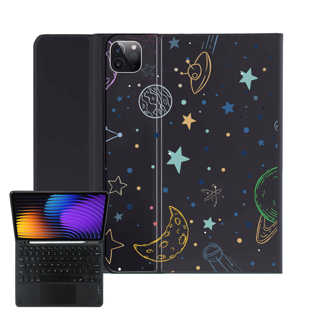 iPad / Android Tab Wireless Keyboard Flipcover - Galaxy