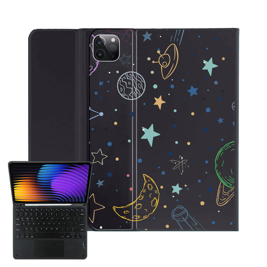iPad / Android Tab Wireless Keyboard Flipcover - Galaxy