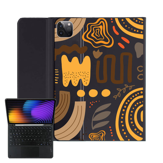 iPad / Android Tab Wireless Keyboard Flipcover - Hello Autumn