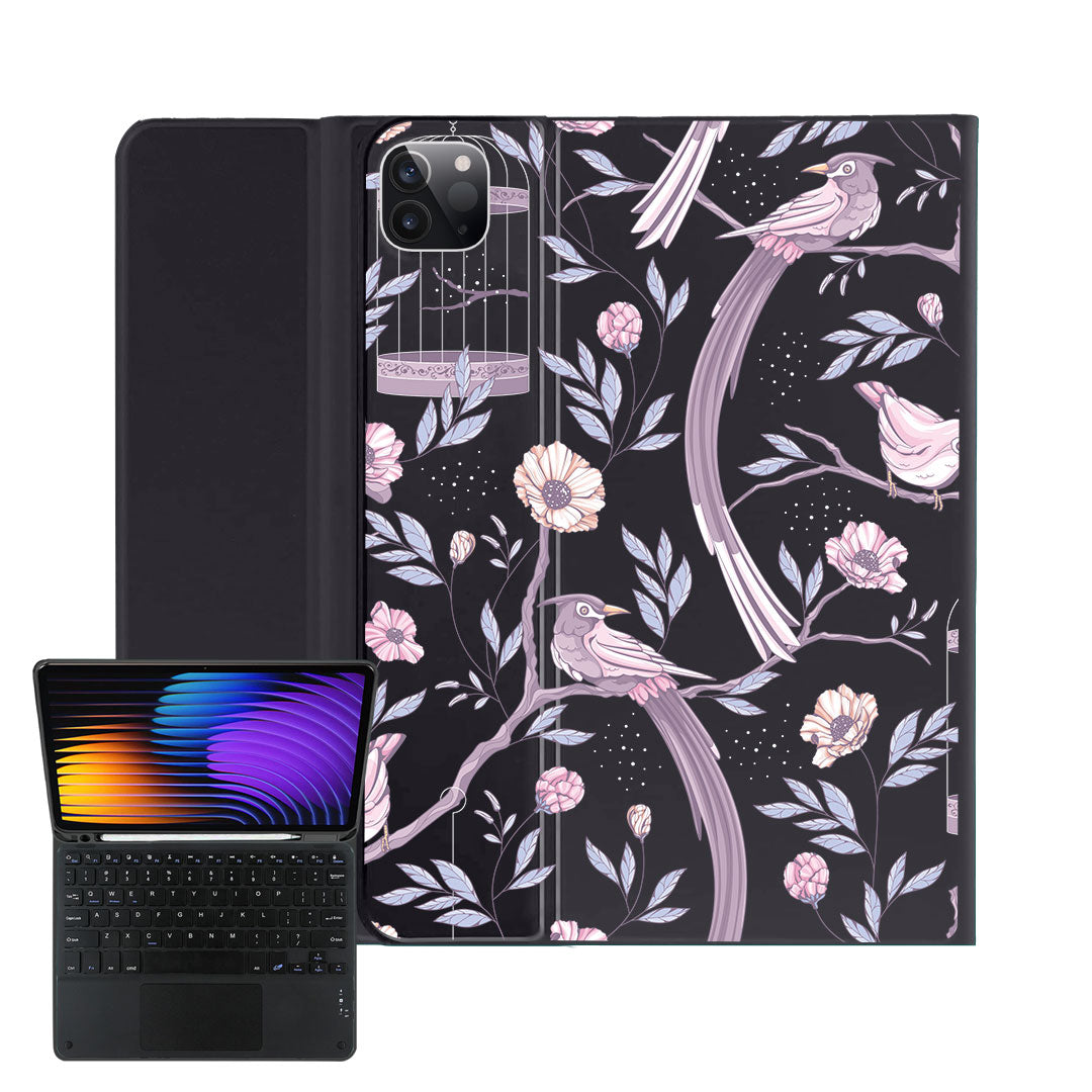 iPad / Android Tab Wireless Keyboard Flipcover - Lovebird 4.0