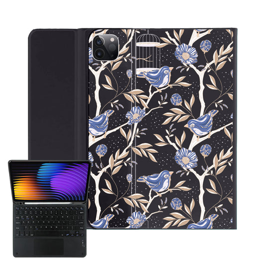 iPad / Android Tab Wireless Keyboard Flipcover - Lovebird 12.0