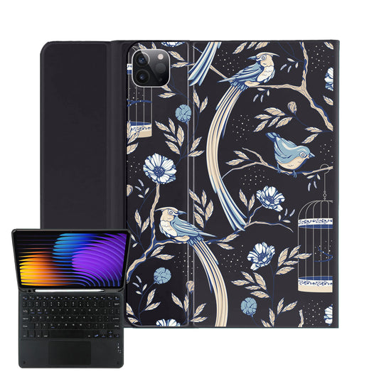 iPad / Android Tab Wireless Keyboard Flipcover - Lovebird 5.0