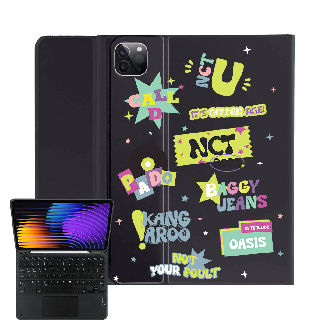 iPad / Android Tab Wireless Keyboard Flipcover - NCT Golden Age