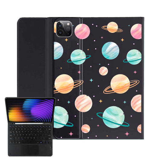 iPad / Android Tab Wireless Keyboard Flipcover - Planetarium 1.0