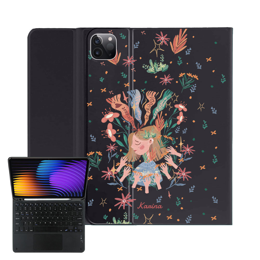 iPad / Android Tab Wireless Keyboard Flipcover - You Deserve Love