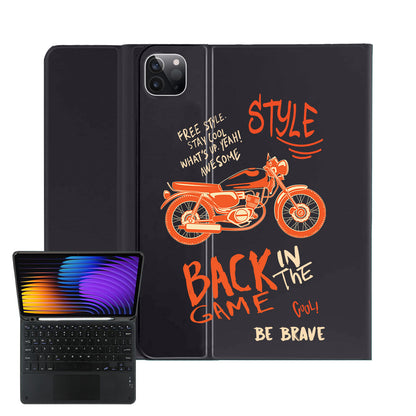 iPad / Android Tab Wireless Keyboard Flipcover - Back in the Game