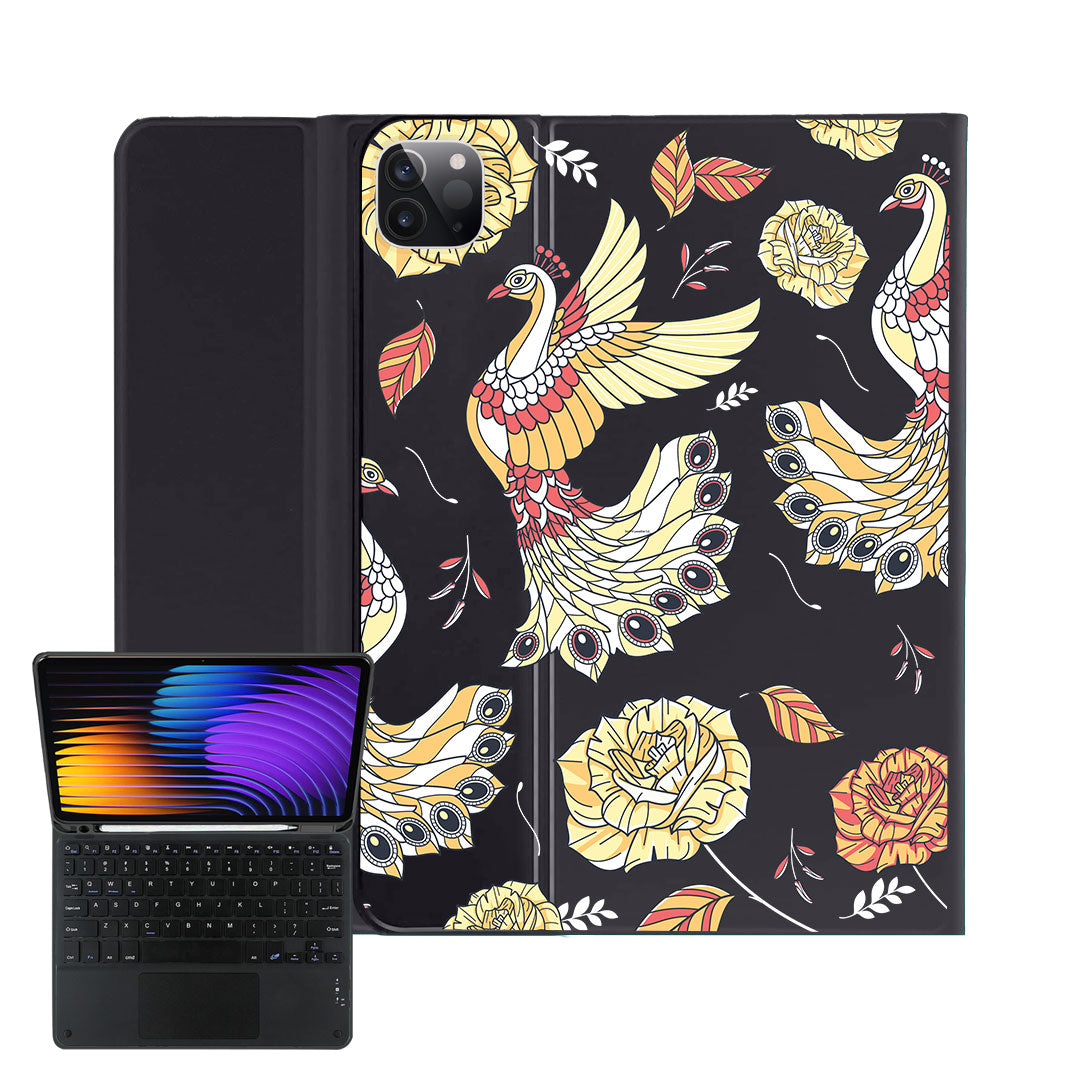iPad / Android Tab Wireless Keyboard Flipcover - Bird of Paradise 5.0
