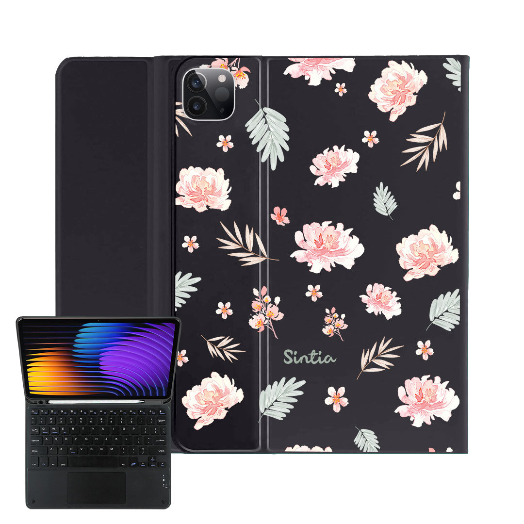 iPad / Android Tab Wireless Keyboard Flipcover - Botanical Garden 4.0