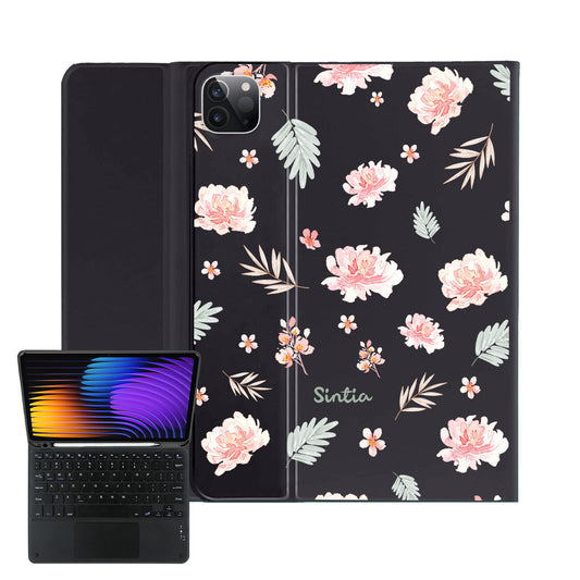 iPad / Android Tab Wireless Keyboard Flipcover - Botanical Garden 4.0