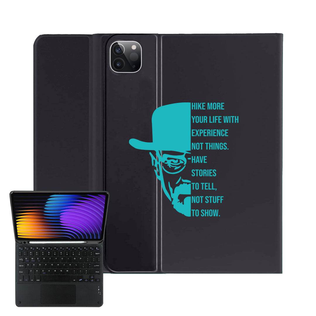 iPad / Android Tab Wireless Keyboard Flipcover - Explore More Experience