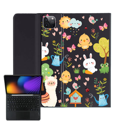 iPad / Android Tab Wireless Keyboard Flipcover - Spring