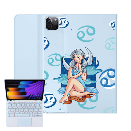 iPad / Android Tab Wireless Keyboard Flipcover - Cancer