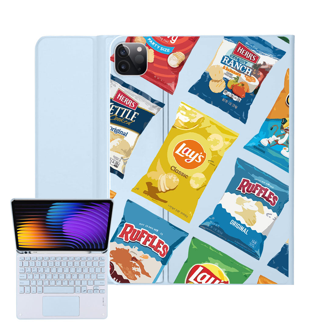 iPad / Android Tab Wireless Keyboard Flipcover - Crisps