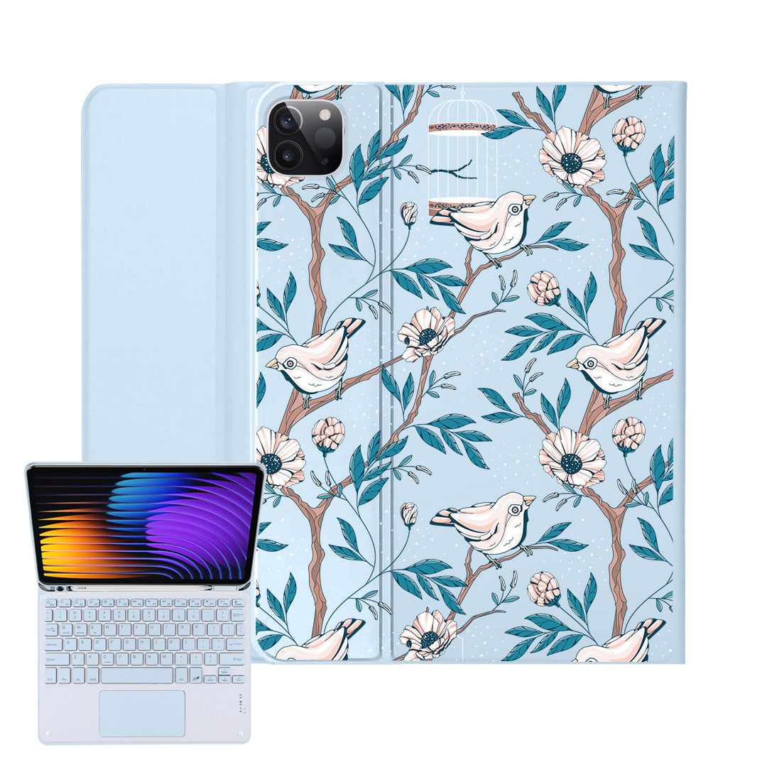 iPad / Android Tab Wireless Keyboard Flipcover - Lovebird 3.0
