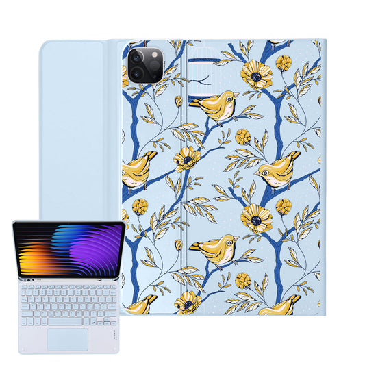 iPad / Android Tab Wireless Keyboard Flipcover - Lovebird 16.0