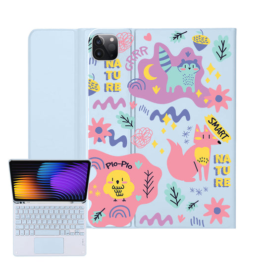 iPad / Android Tab Wireless Keyboard Flipcover - Pio n Friends