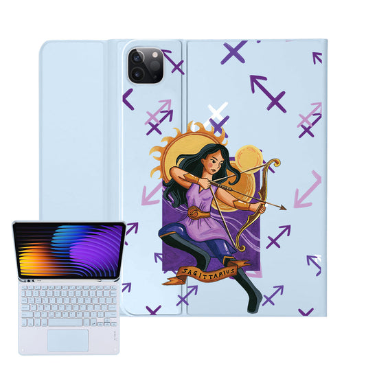 iPad / Android Tab Wireless Keyboard Flipcover - Sagitarius