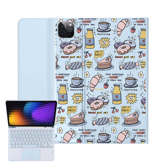 iPad / Android Tab Wireless Keyboard Flipcover - Sweets