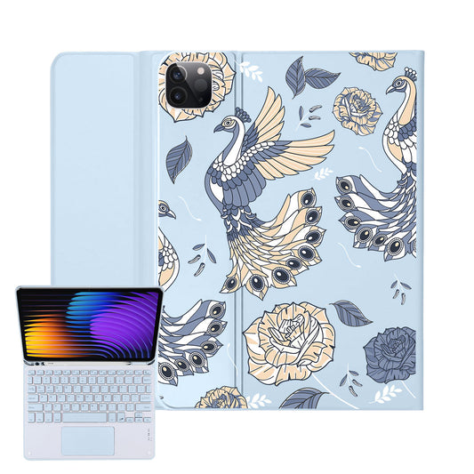 iPad / Android Tab Wireless Keyboard Flipcover - Bird of Paradise 6.0