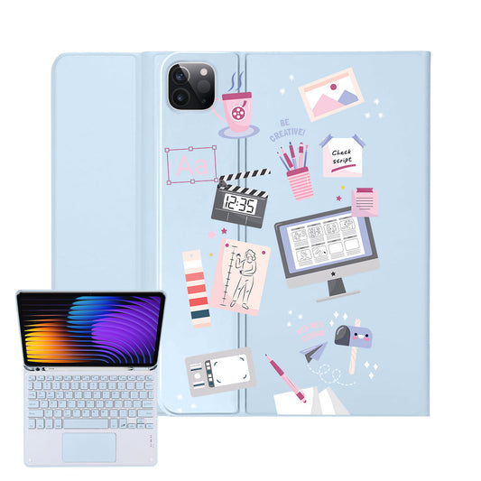 iPad / Android Tab Wireless Keyboard Flipcover - Designer
