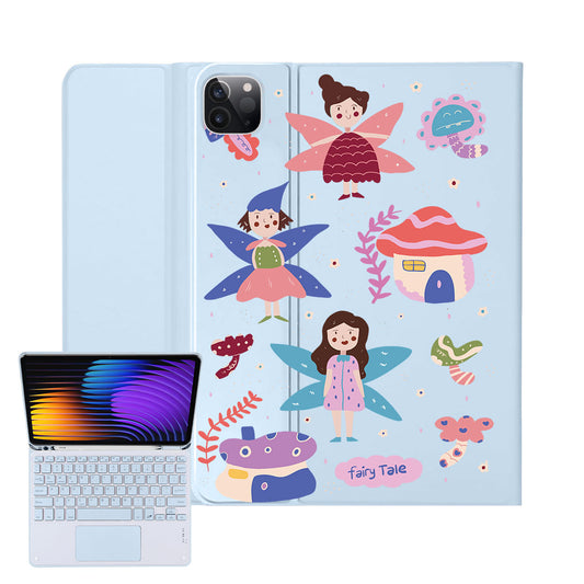 iPad / Android Tab Wireless Keyboard Flipcover - Fairytale