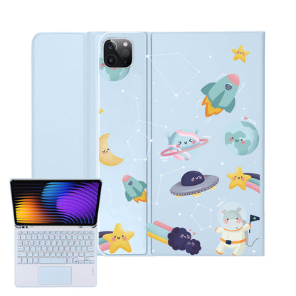 iPad / Android Tab Wireless Keyboard Flipcover - Galaxy (Artevefacts)