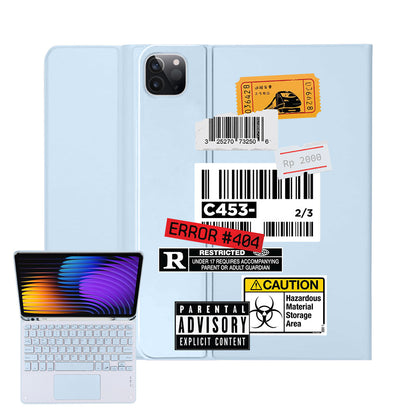 iPad / Android Tab Wireless Keyboard Flipcover - Label Sticker Pack