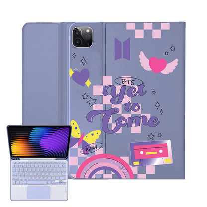 iPad / Android Tab Wireless Keyboard Flipcover - BTS Yet to Come