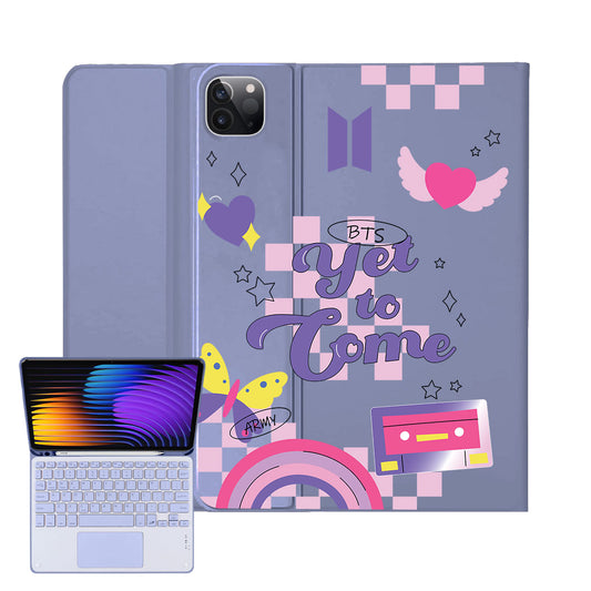 iPad / Android Tab Wireless Keyboard Flipcover - BTS Yet to Come
