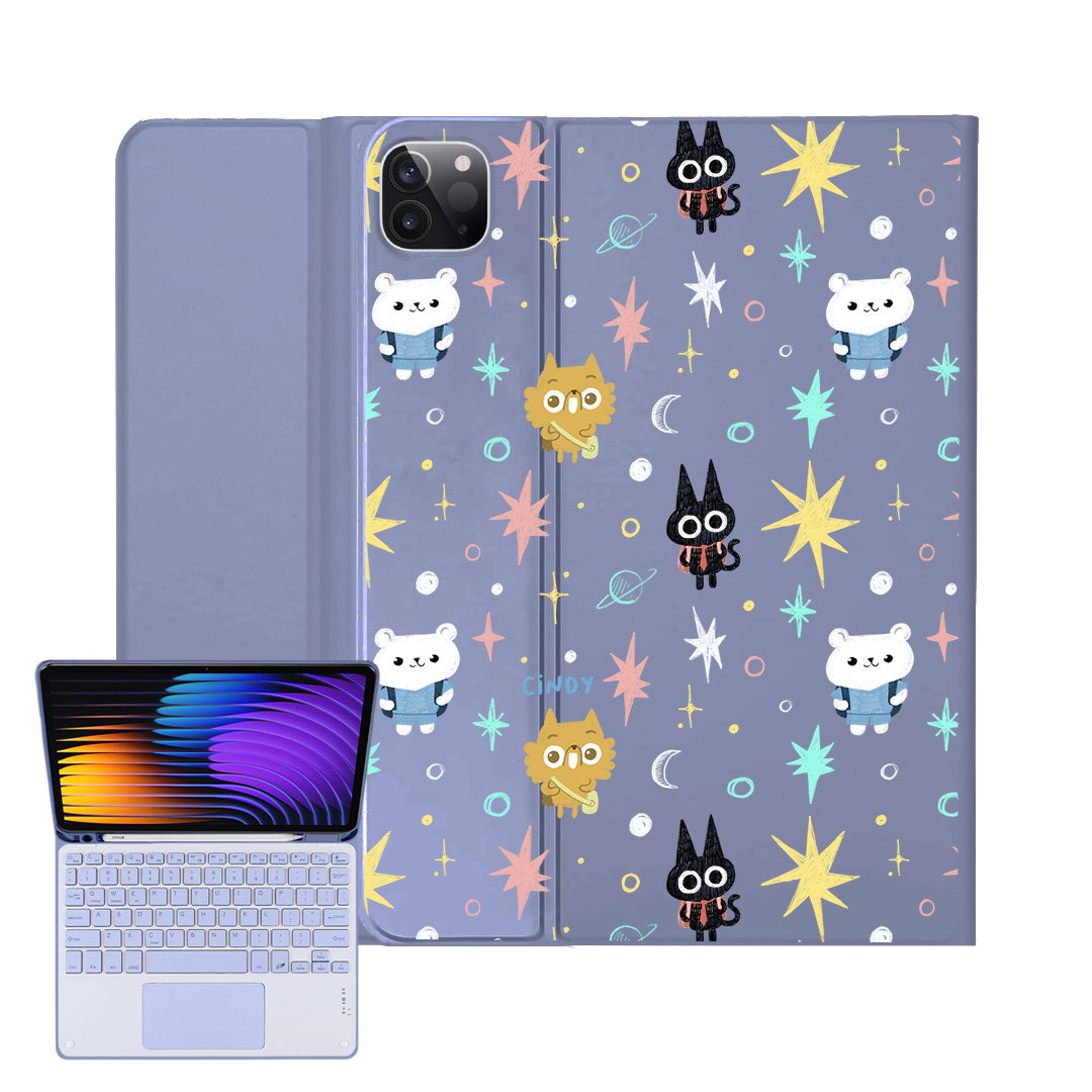 iPad / Android Tab Wireless Keyboard Flipcover - Backpack Traveller