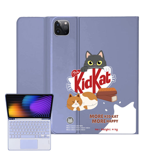 iPad / Android Tab Wireless Keyboard Flipcover - Kidkat
