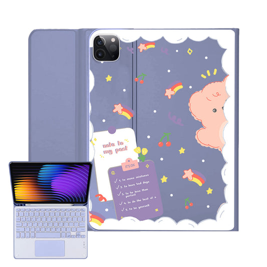 iPad / Android Tab Wireless Keyboard Flipcover - Note to my Past
