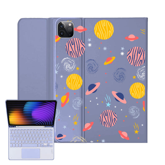 iPad / Android Tab Wireless Keyboard Flipcover - Planetarium 2.0