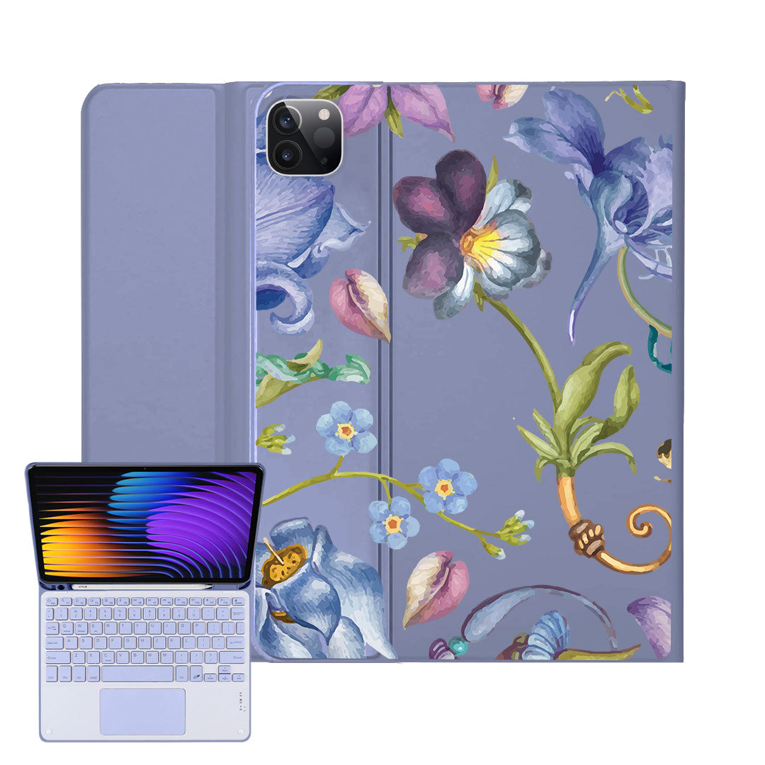 iPad / Android Tab Wireless Keyboard Flipcover - Violetta