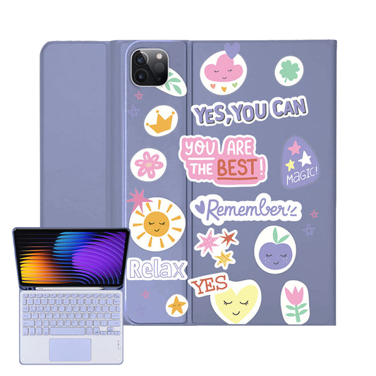iPad / Android Tab Wireless Keyboard Flipcover - You are the Best 2.0