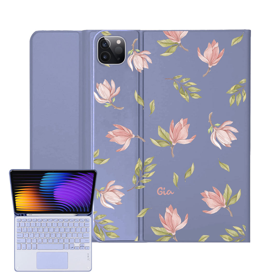 iPad / Android Tab Wireless Keyboard Flipcover - Azalea