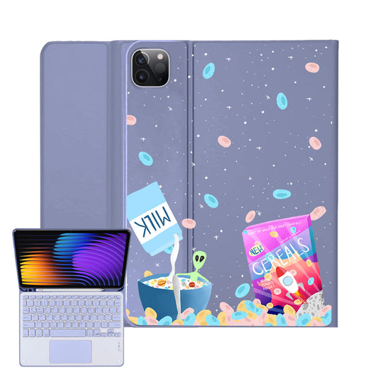 iPad / Android Tab Wireless Keyboard Flipcover - Cerealiens