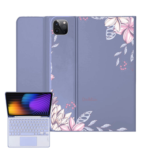 iPad / Android Tab Wireless Keyboard Flipcover - Dahlia