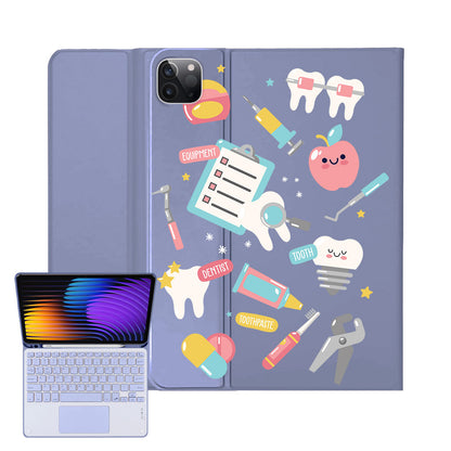 iPad / Android Tab Wireless Keyboard Flipcover - Dentist